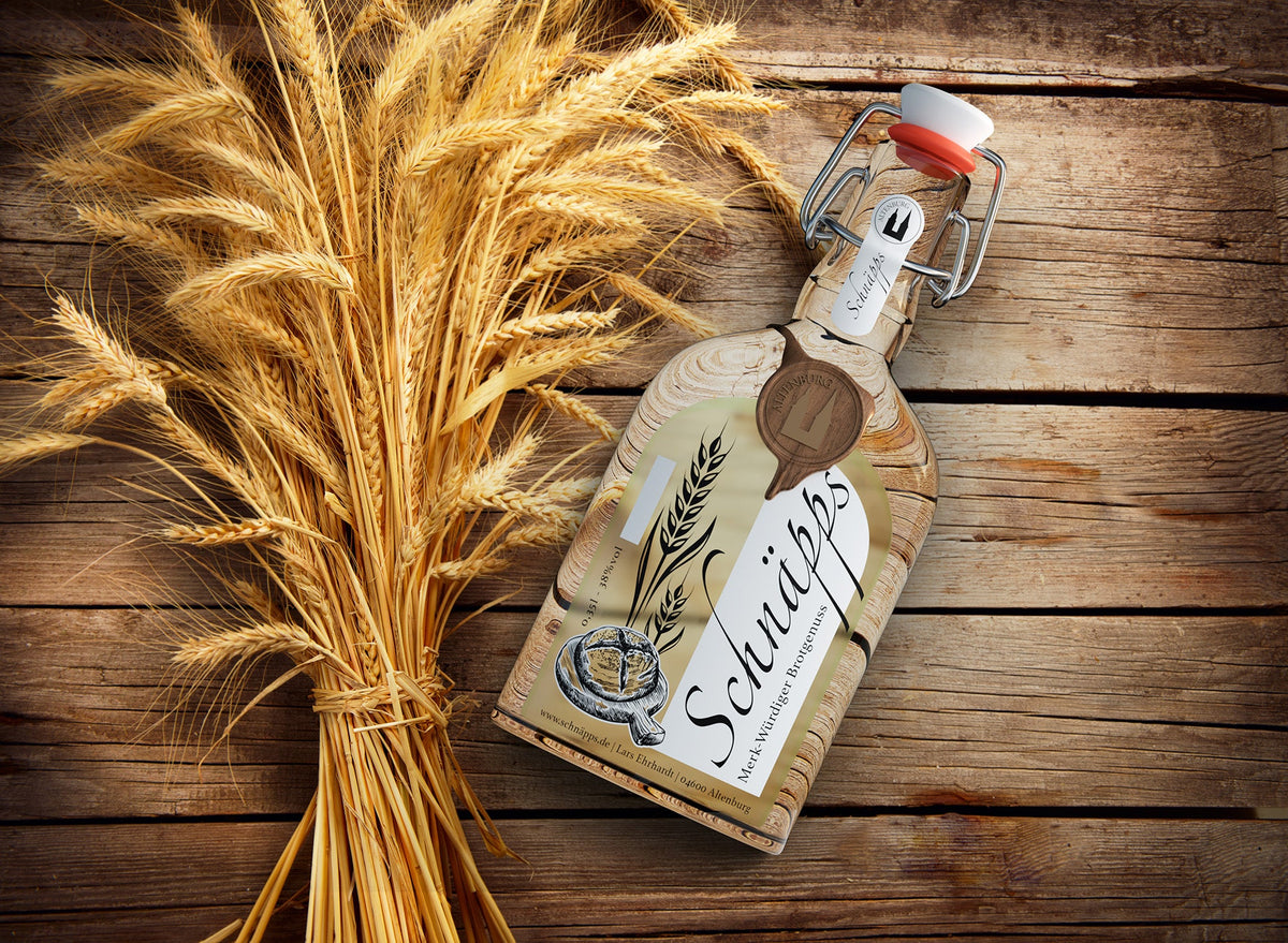 Spirituosen aus Altenburg – Brotschnaps mit Weizen