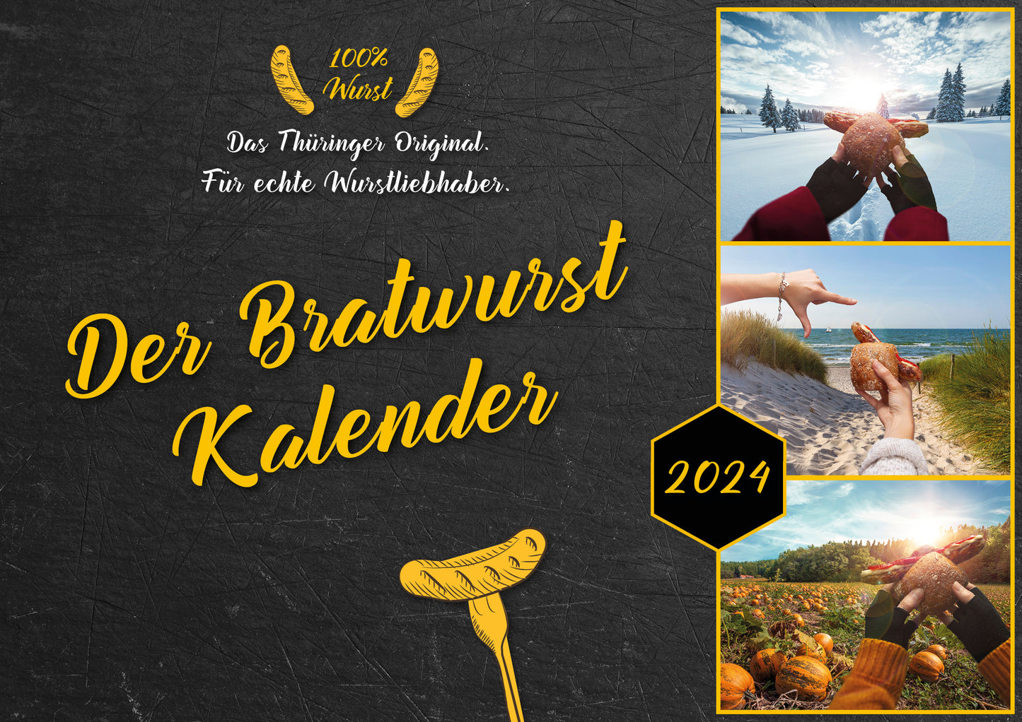 Der Bratwurstkalender 2024