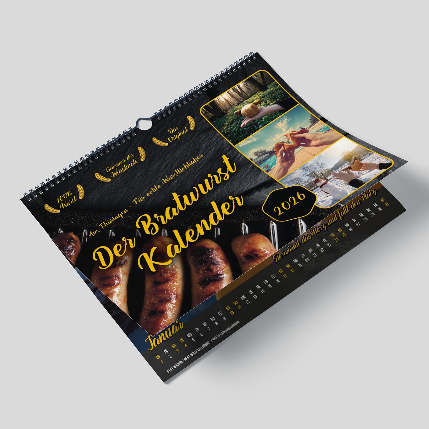 Der Bratwurstkalender 2026