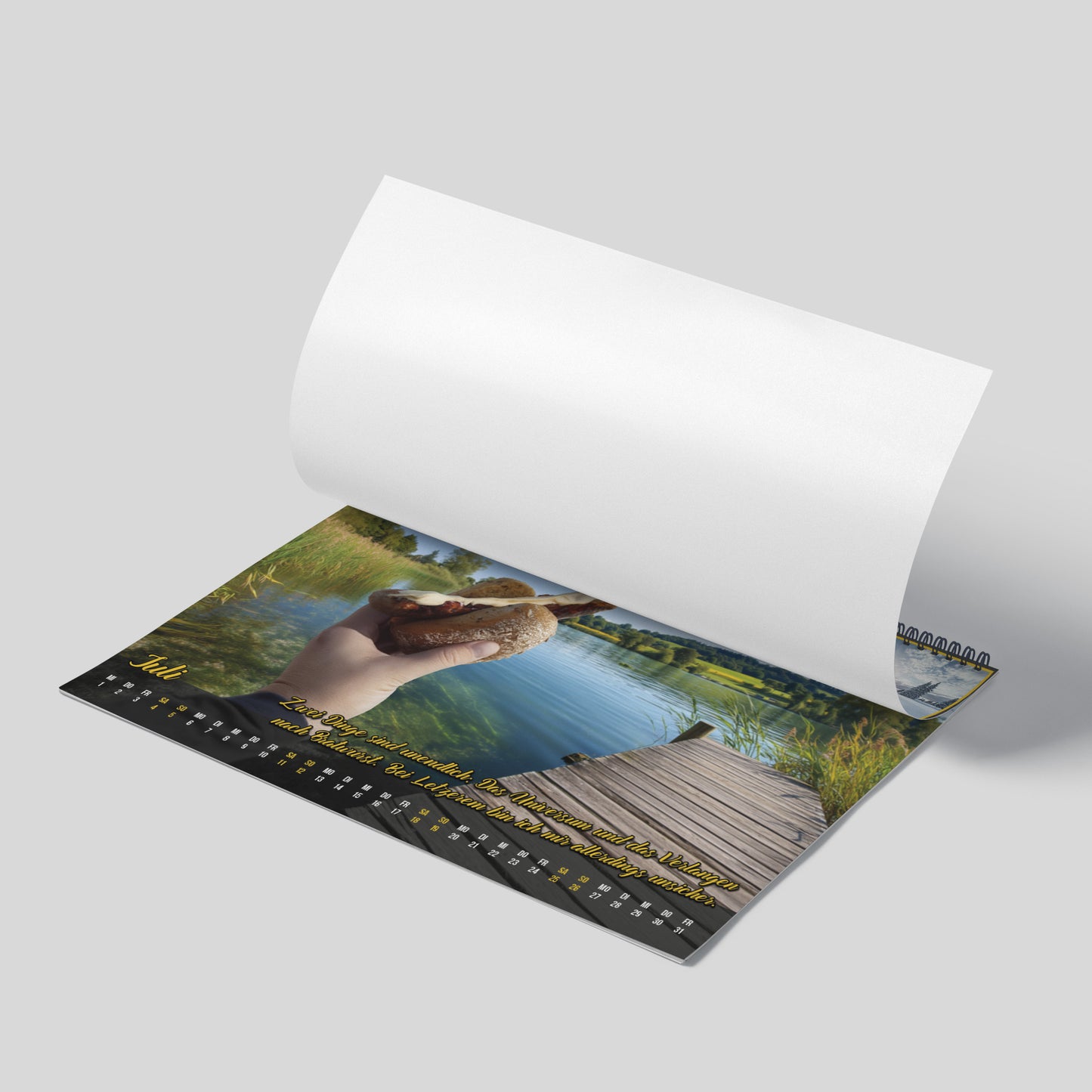 Der Bratwurstkalender 2026