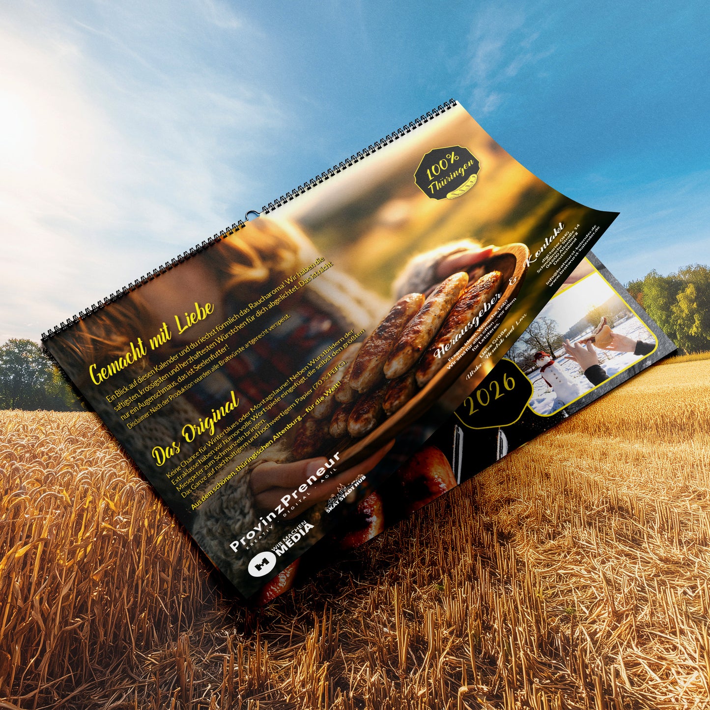 Der Bratwurstkalender 2026