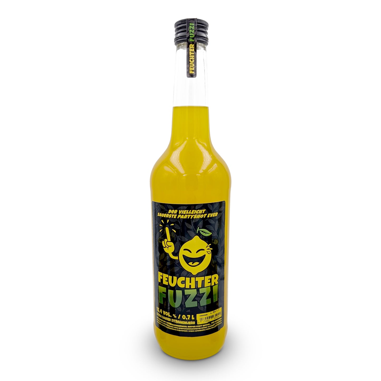 Feuchter Fuzzi 0,7 l - Extra saurer Zitronenlikör - Der vielleicht sauerste Partyshot ever