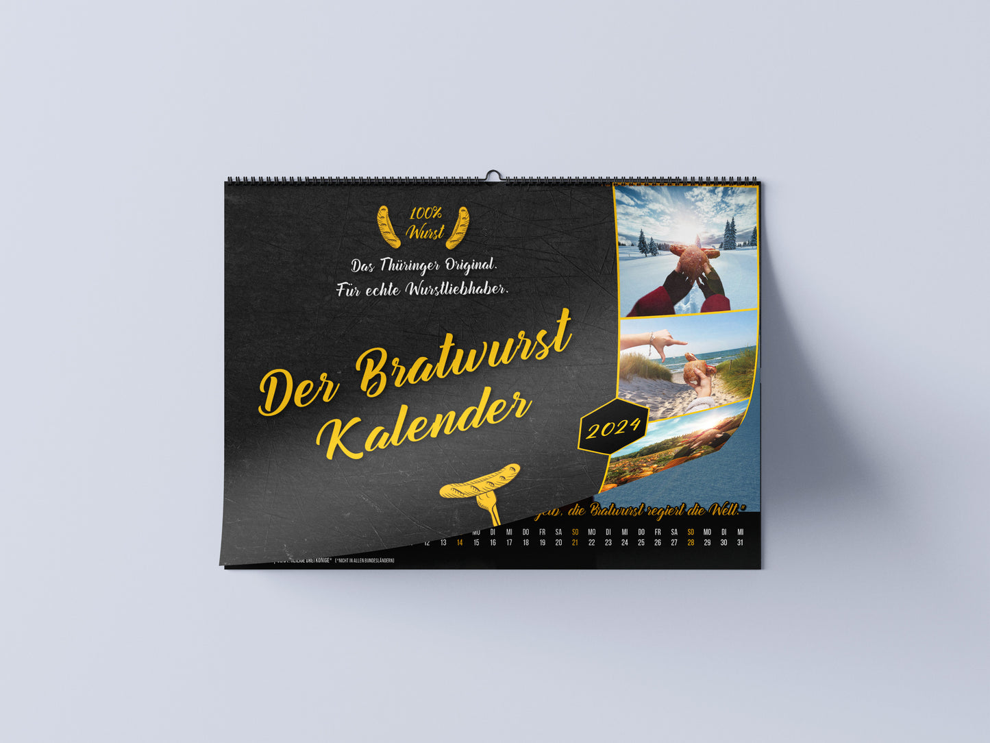 Der Bratwurstkalender 2024