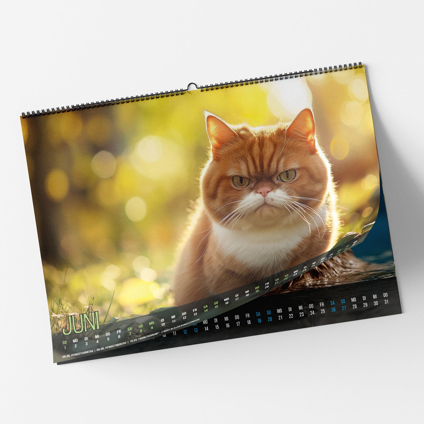 Kalender "Grummelige Katzen" 2025