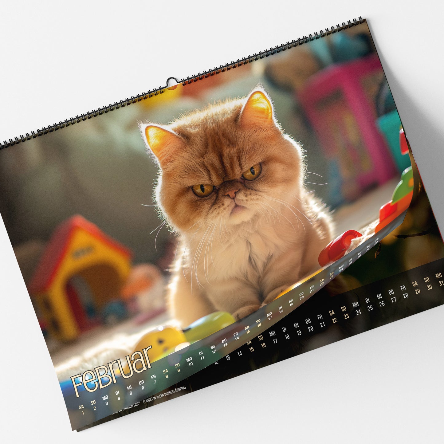 Kalender "Grummelige Katzen" 2025