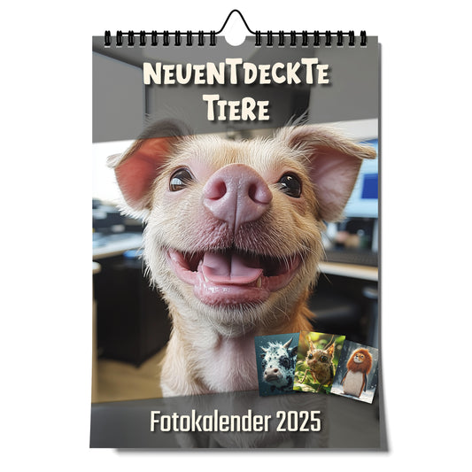 Kalender Neuentdeckte Tiere 2025